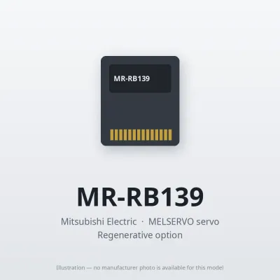 MR-RB139 Mitsubishi MELSERVO servo Regenerative option