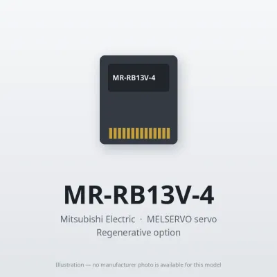 MR-RB13V-4 Mitsubishi MELSERVO servo Regenerative option