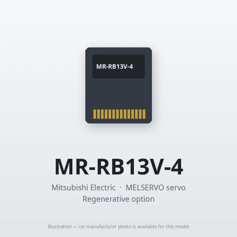 MR-RB13V-4 Mitsubishi MELSERVO servo Regenerative option