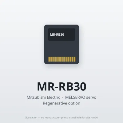 MR-RB30 Mitsubishi MELSERVO servo Regenerative option