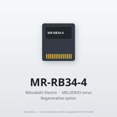 MR-RB34-4 Mitsubishi MELSERVO servo Regenerative option