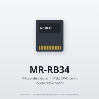 MR-RB34 Mitsubishi MELSERVO servo Regenerative option