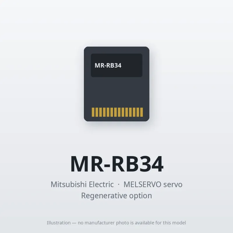 MR-RB34 Mitsubishi MELSERVO servo Regenerative option