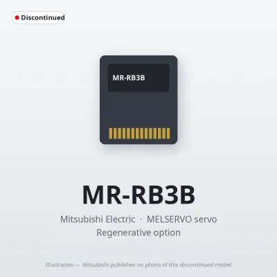 MR-RB3B Mitsubishi MELSERVO servo Regenerative option