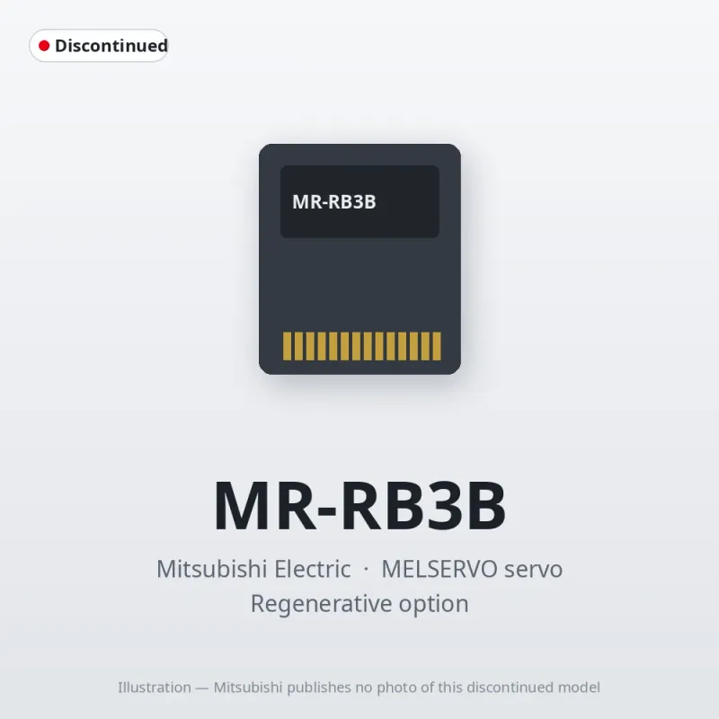 MR-RB3B Mitsubishi MELSERVO servo Regenerative option
