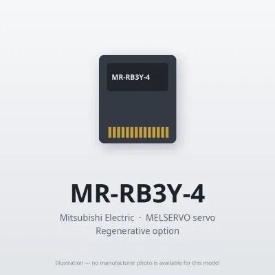 MR-RB3Y-4 Mitsubishi MELSERVO servo Regenerative option