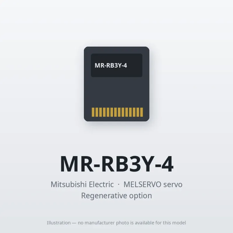 MR-RB3Y-4 Mitsubishi MELSERVO servo Regenerative option