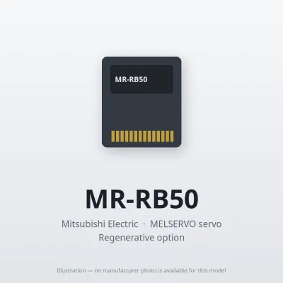 MR-RB50 Mitsubishi MELSERVO servo Regenerative option