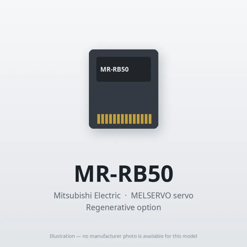 MR-RB50 Mitsubishi MELSERVO servo Regenerative option