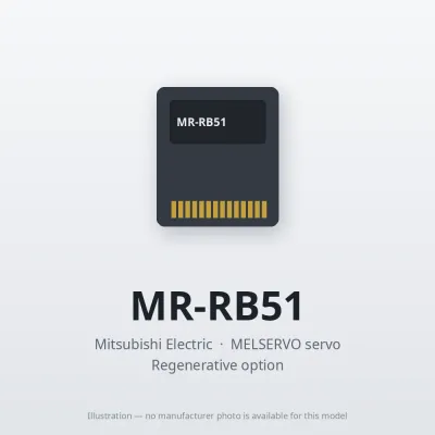 MR-RB51 Mitsubishi MELSERVO servo Regenerative option