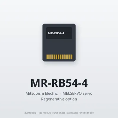 MR-RB54-4 Mitsubishi MELSERVO servo Regenerative option