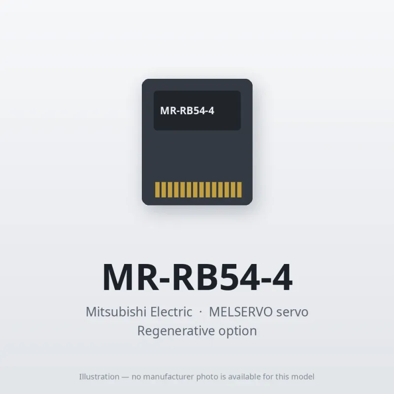 MR-RB54-4 Mitsubishi MELSERVO servo Regenerative option