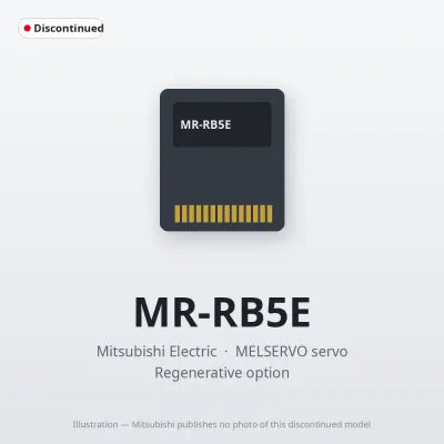 MR-RB5E Mitsubishi MELSERVO servo Regenerative option