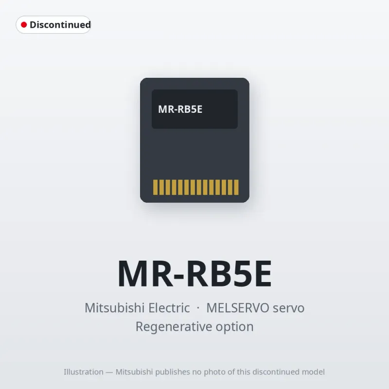 MR-RB5E Mitsubishi MELSERVO servo Regenerative option