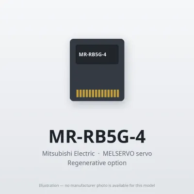MR-RB5G-4 Mitsubishi MELSERVO servo Regenerative option