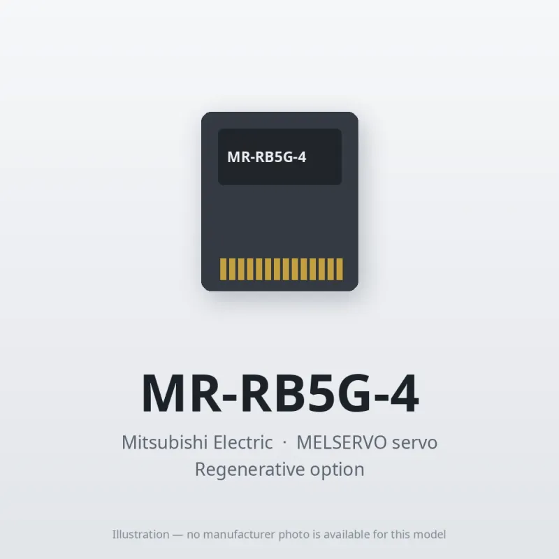 MR-RB5G-4 Mitsubishi MELSERVO servo Regenerative option