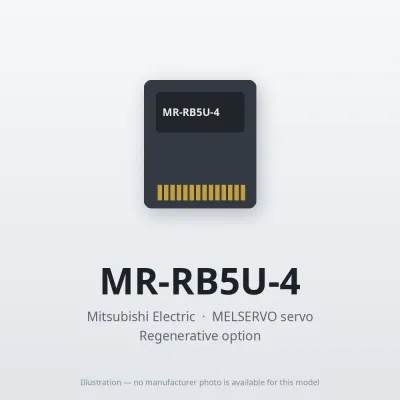 MR-RB5U-4 Mitsubishi MELSERVO servo Regenerative option