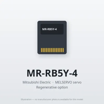 MR-RB5Y-4 Mitsubishi MELSERVO servo Regenerative option