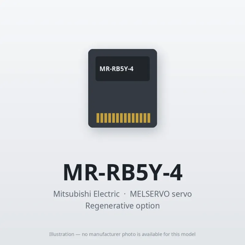 MR-RB5Y-4 Mitsubishi MELSERVO servo Regenerative option