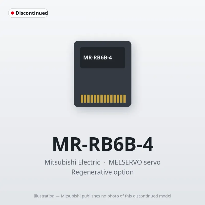 MR-RB6B-4 Mitsubishi MELSERVO servo Regenerative option