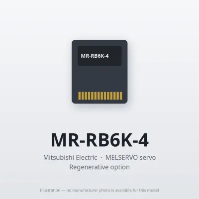 MR-RB6K-4 Mitsubishi MELSERVO servo Regenerative option