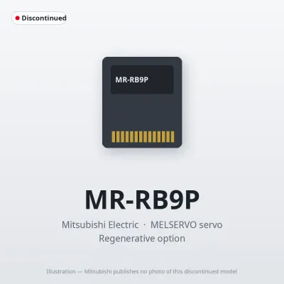 MR-RB9P Mitsubishi MELSERVO servo Regenerative option