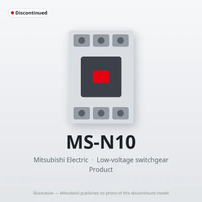 MS-N10 Mitsubishi Low-voltage switchgear Magnetic Starter