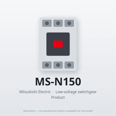 MS-N150 Mitsubishi Low-voltage switchgear Magnetic Starter