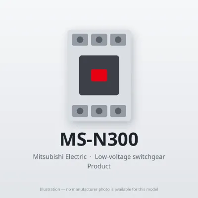 MS-N300 Mitsubishi Low-voltage switchgear Magnetic Starter