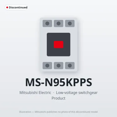 MS-N95KPPS Mitsubishi Low-voltage switchgear Magnetic Starter
