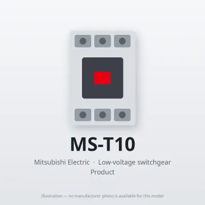 MS-T10 Mitsubishi Low-voltage switchgear Magnetic Starter