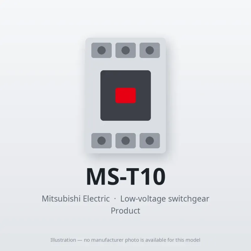 MS-T10 Mitsubishi Low-voltage switchgear Magnetic Starter