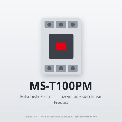 MS-T100PM Mitsubishi Low-voltage switchgear Magnetic Starter