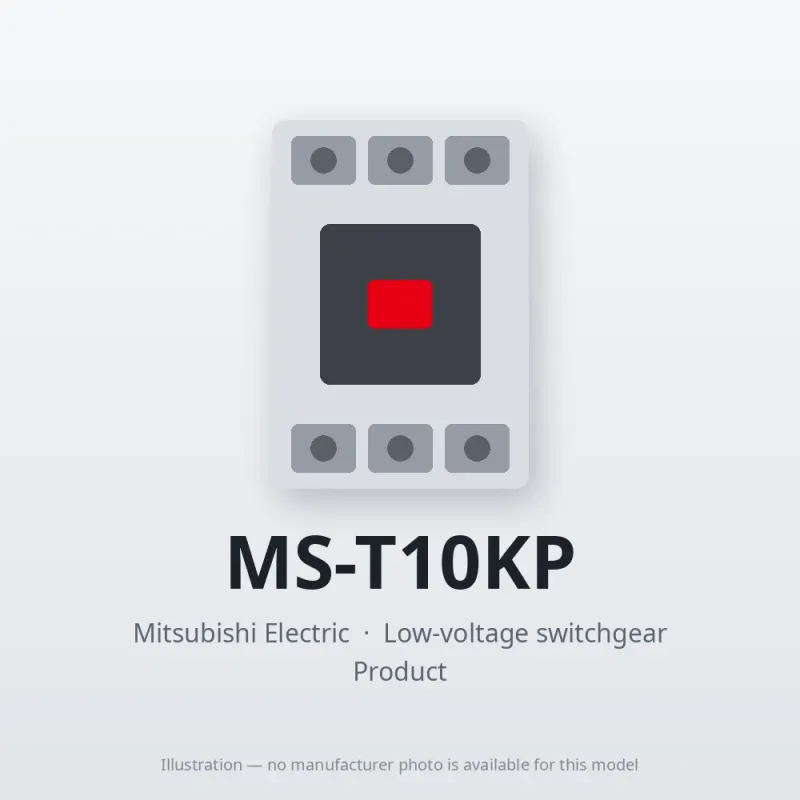 MS-T10KP Mitsubishi Low-voltage switchgear Magnetic Starter