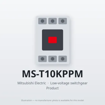 MS-T10KPPM Mitsubishi Low-voltage switchgear Magnetic Starter