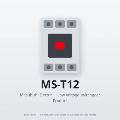 MS-T12 Mitsubishi Low-voltage switchgear Magnetic Starter
