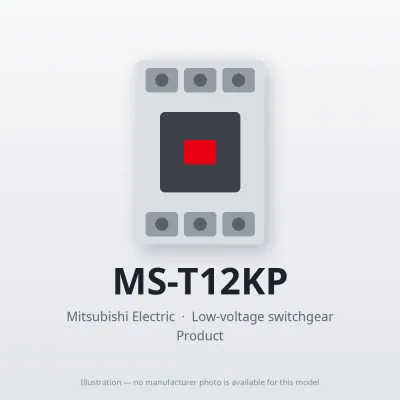 MS-T12KP Mitsubishi Low-voltage switchgear Magnetic Starter