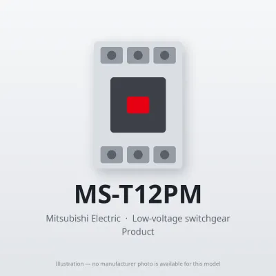 MS-T12PM Mitsubishi Low-voltage switchgear Magnetic Starter