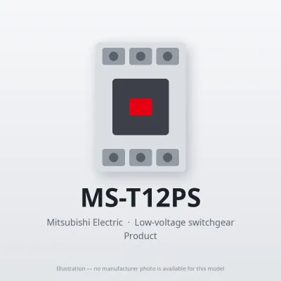 MS-T12PS Mitsubishi Low-voltage switchgear Magnetic Starter