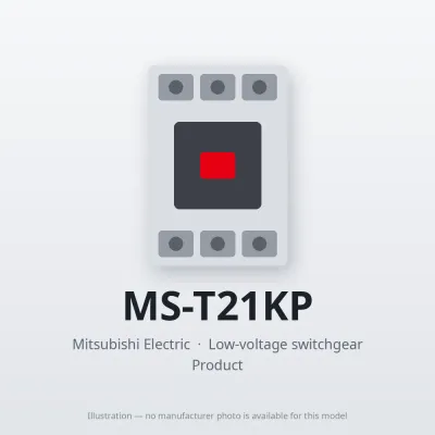 MS-T21KP Mitsubishi Low-voltage switchgear Magnetic Starter