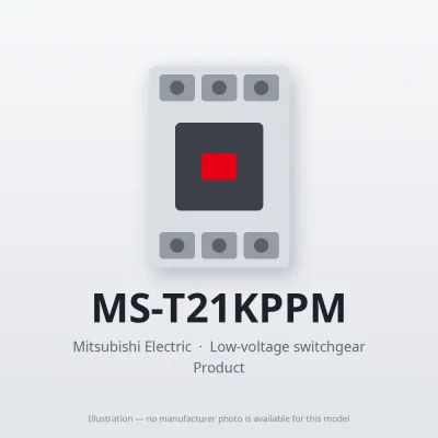MS-T21KPPM Mitsubishi Low-voltage switchgear Magnetic Starter