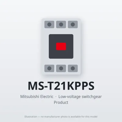 MS-T21KPPS Mitsubishi Low-voltage switchgear Magnetic Starter