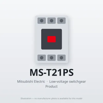 MS-T21PS Mitsubishi Low-voltage switchgear Magnetic Starter