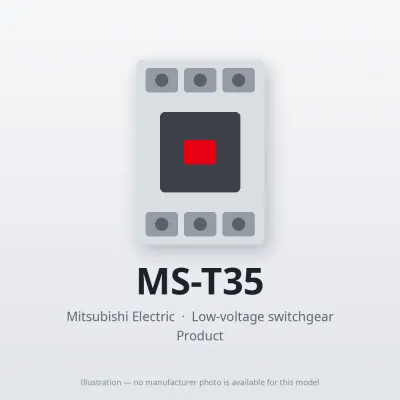 MS-T35 Mitsubishi Low-voltage switchgear Magnetic Starter