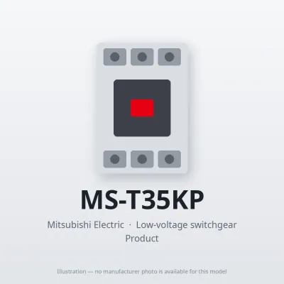 MS-T35KP Mitsubishi Low-voltage switchgear Magnetic Starter