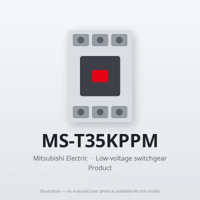 MS-T35KPPM Mitsubishi Low-voltage switchgear Magnetic Starter