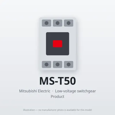 MS-T50 Mitsubishi Low-voltage switchgear Magnetic Starter