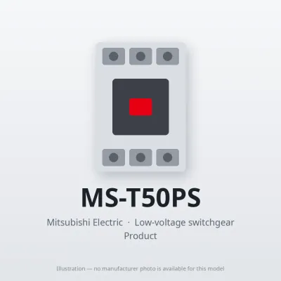 MS-T50PS Mitsubishi Low-voltage switchgear Magnetic Starter