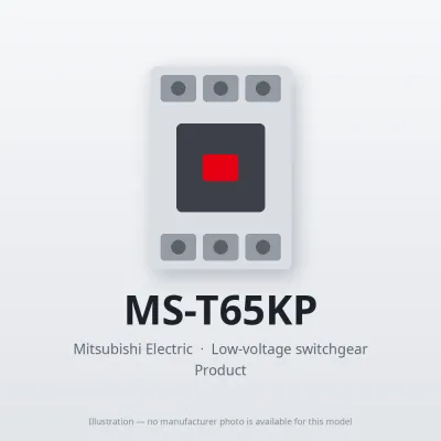 MS-T65KP Mitsubishi Low-voltage switchgear Magnetic Starter