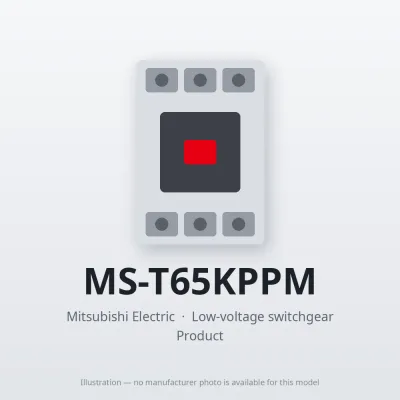MS-T65KPPM Mitsubishi Low-voltage switchgear Magnetic Starter